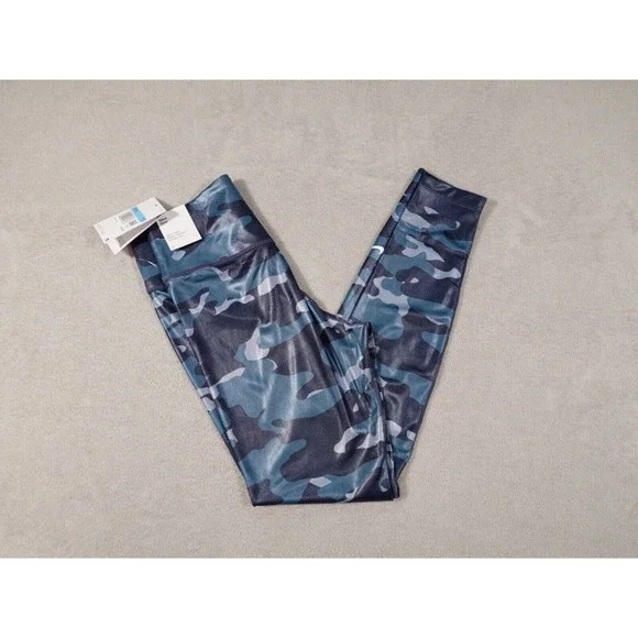 Nike Womens Blue Camo Dri-Fit Leggings Size M - Picture 14 of 15
